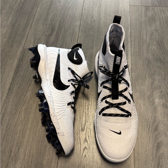 Nike Alpha Huarache NXT MCS White Black Baseball Cleats DJ6519-107 Men’s Sz 12 main image 6